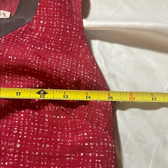 Merona Red and Gray Sleeveless Dress - Picture 11 of 16